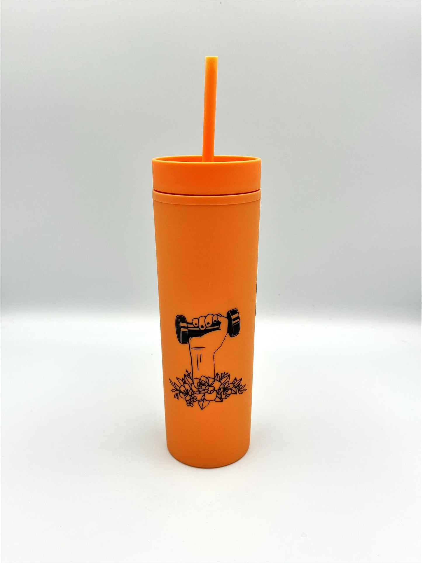 Skinny Tumbler - Weightlifting Mama - Weights - Gym Exercise - 16 oz to order