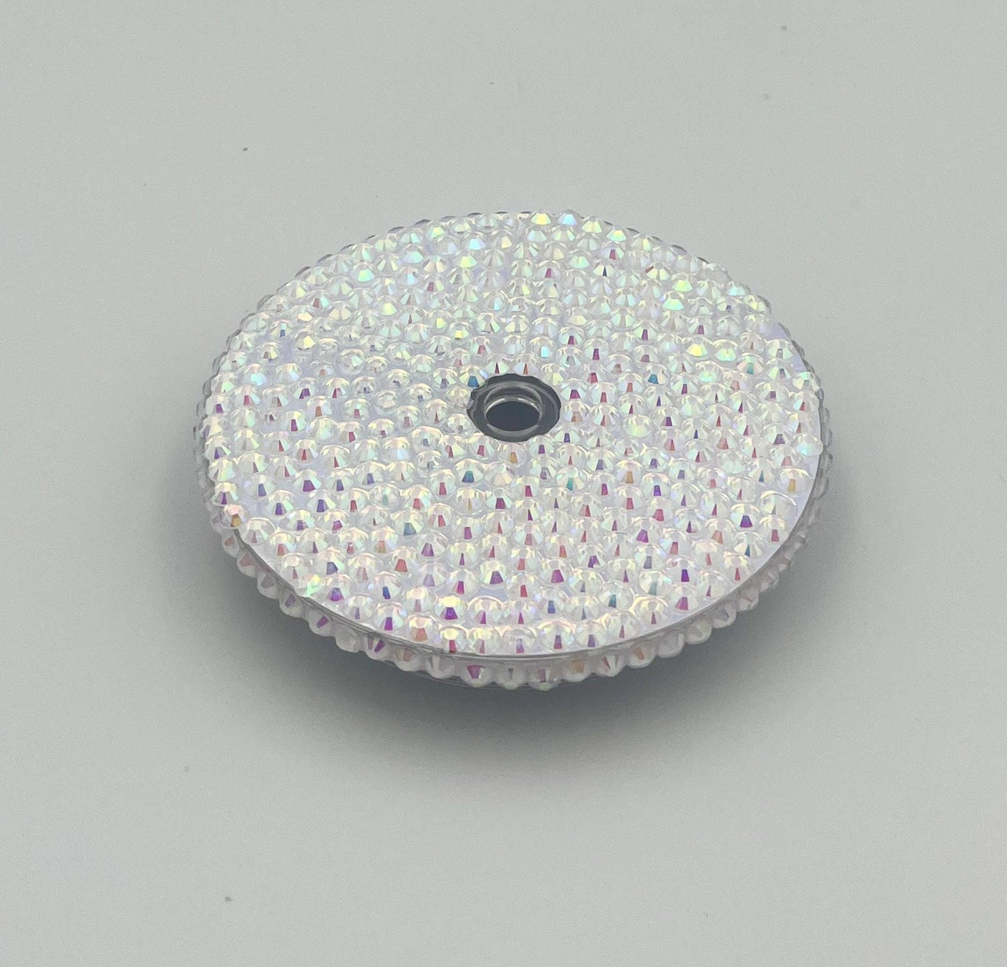 Snowing Xmas snowglobe tumbler acrylic cup 24 oz - marshmallow whipped cream  rhinestone - glitter - Christmas - Holiday