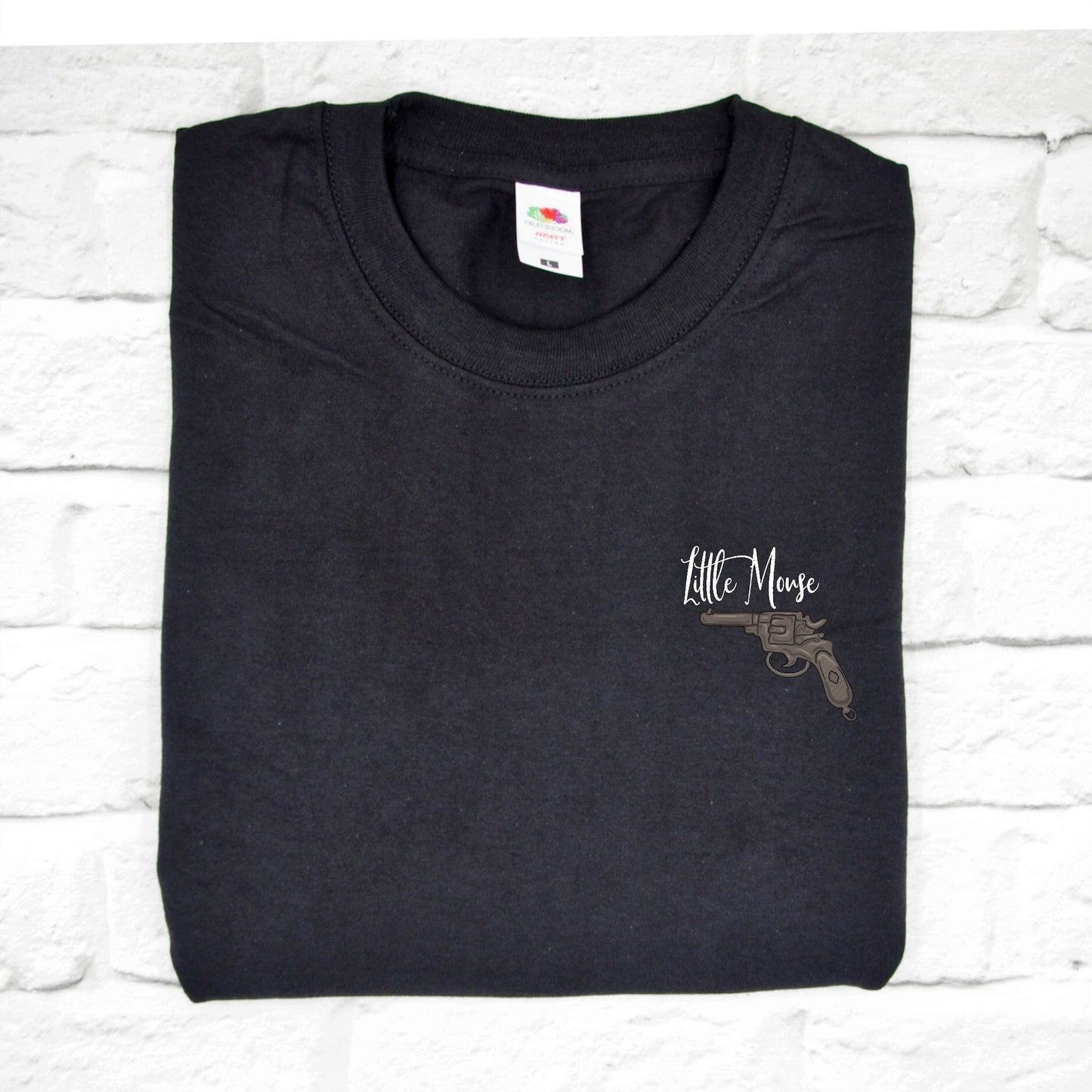 Dark Romance - Little Mouse - Pistol - Unisex - T Shirt - Book - Fiction