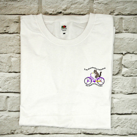 Raccoon Meme - If my Grandmother had wheels - Unisex T-shirt - T Shirt - Y2K - Millennial - GenZ