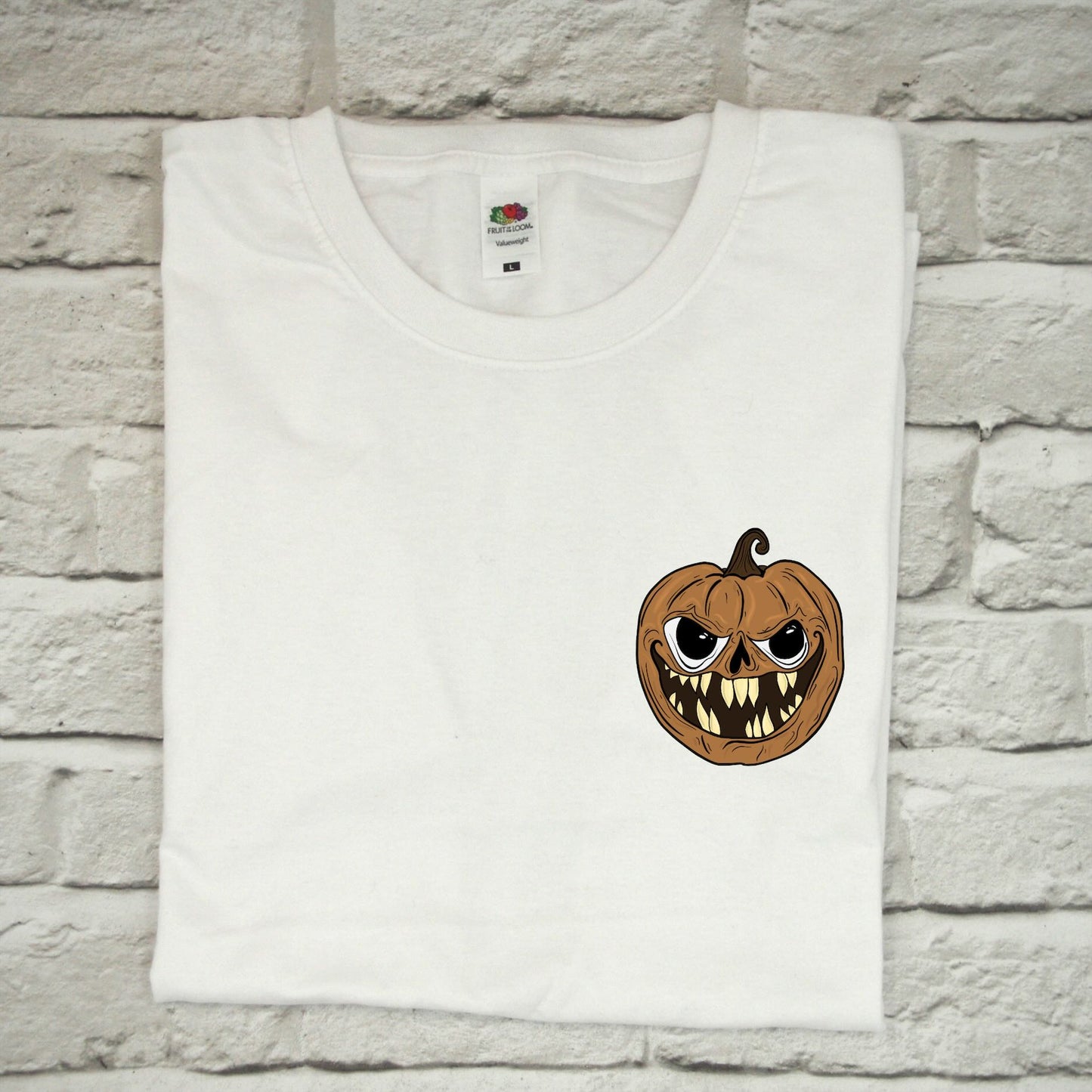 Halloween T Shirt - Evil Pumpkin