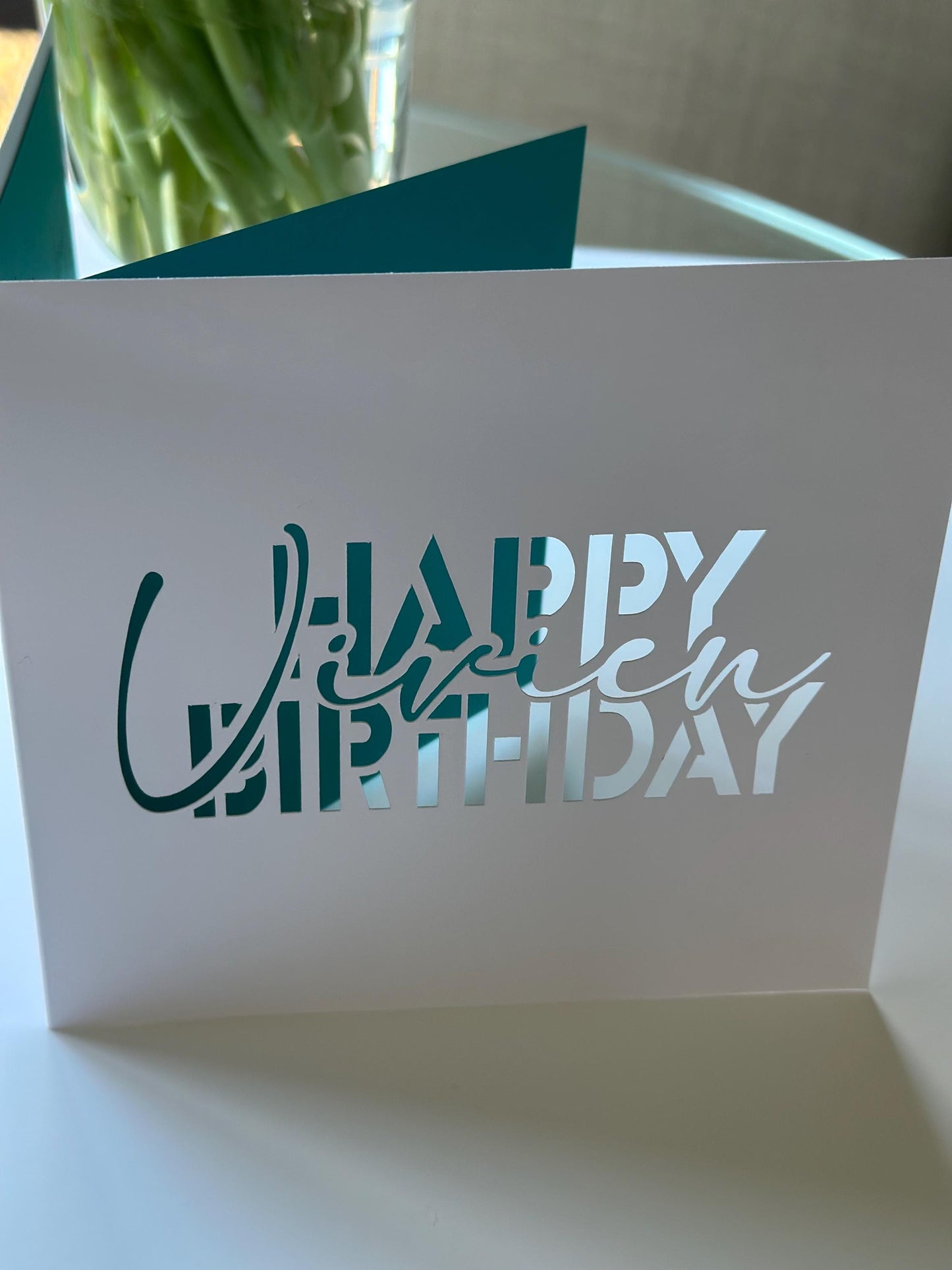 Customised Personalised Birthday Anniversary Greeting Card 18 21 25 30 40 50 60 70 80
