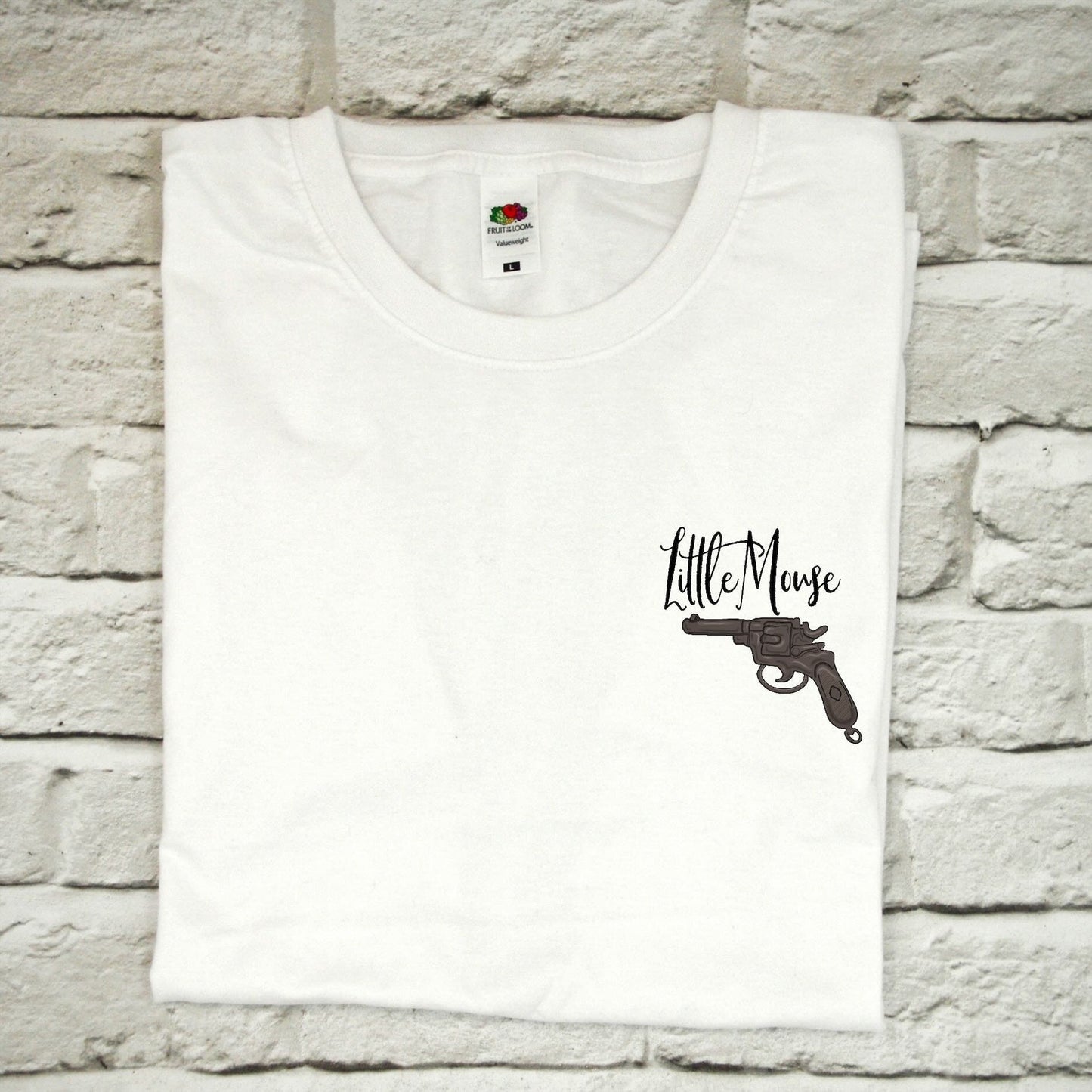 Dark Romance - Little Mouse - Pistol - Unisex - T Shirt - Book - Fiction
