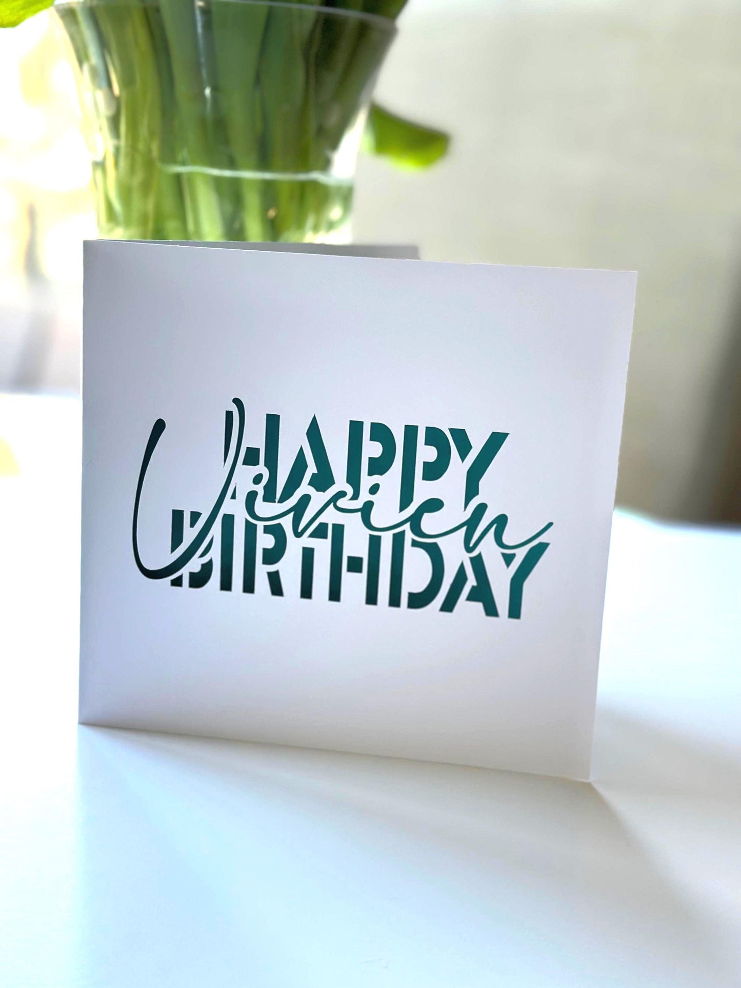 Customised Personalised Birthday Anniversary Greeting Card 18 21 25 30 40 50 60 70 80