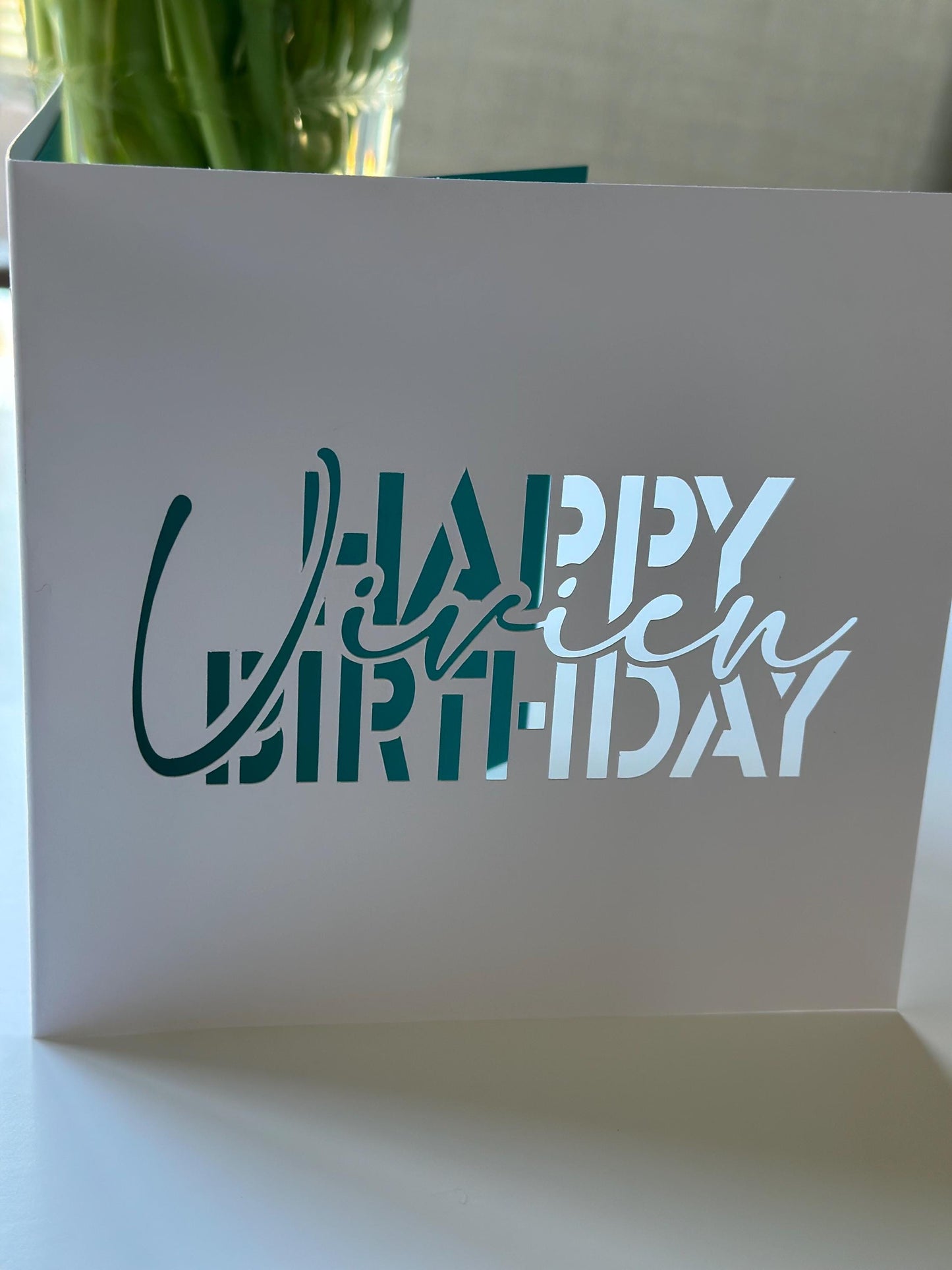 Customised Personalised Birthday Anniversary Greeting Card 18 21 25 30 40 50 60 70 80