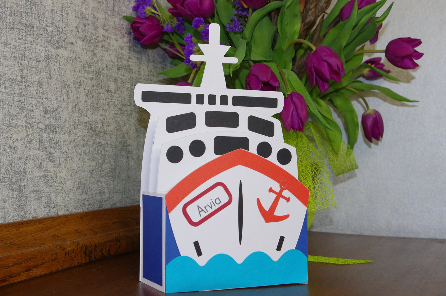 Cruise gift set cruise boat card cruise scrapbook album ship itinerary stickers ship sunbed signs P&O Arvia