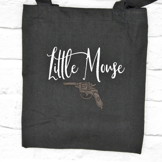 Dark Romance - Little Mouse - Pistol - Tote Bag - Book - Fiction